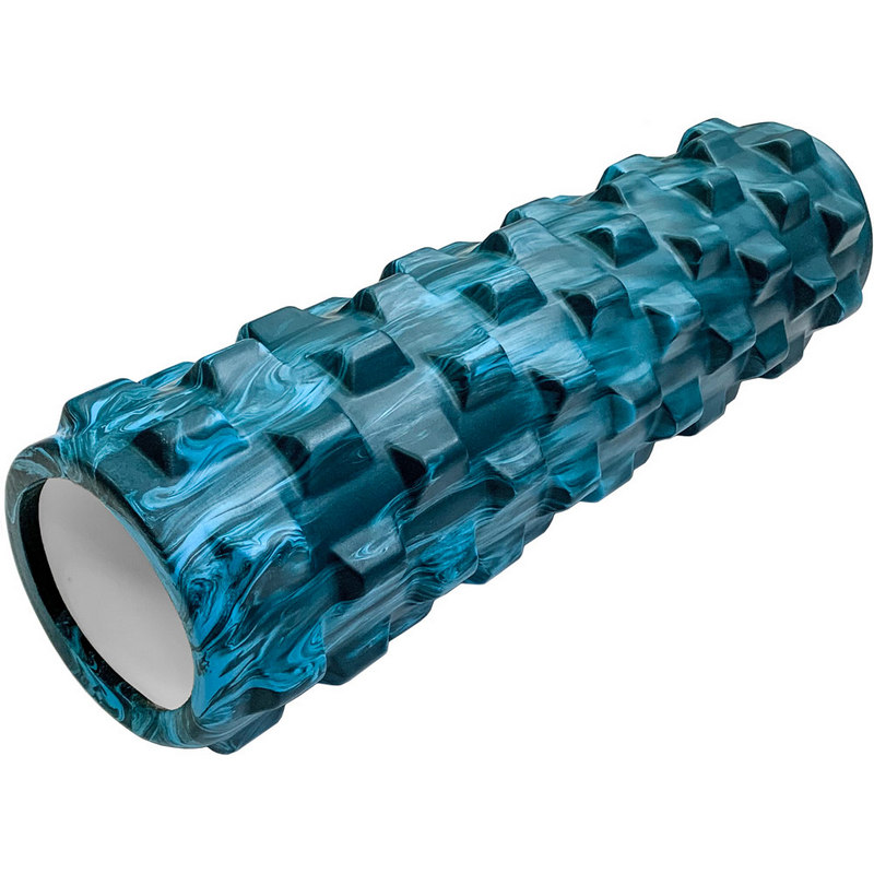Ролик для йоги Sportex (синий гранит) 45х15см ЭВА\АБС RMB-45 800_800