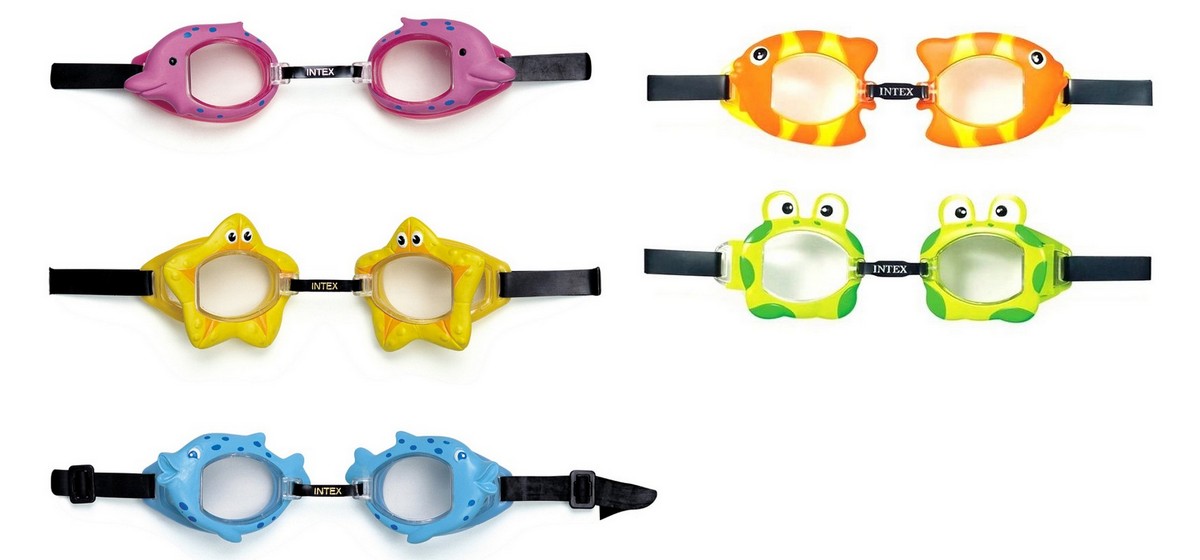 Детские очки для плавания Intex Fun 55603 1200_560