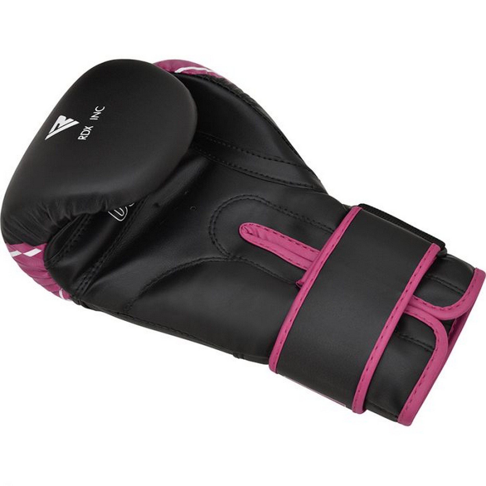 Перчатки детские RDX JBG-4P-6oz розовый\черный 2000_2000