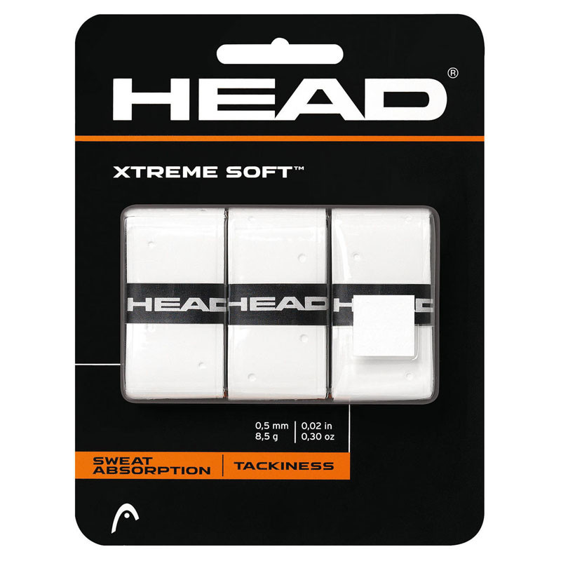 Овергрип Head Xtreme Soft 3 шт 285104-WH белый 800_800