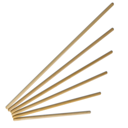Гимнастическая деревянная палка Sportex 110см, d28 мм 527_527