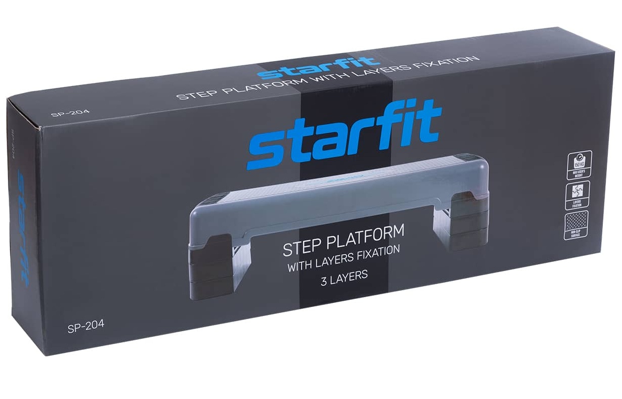 Степ-платформа Star Fit SP-204 3-х уровневая 1229_789