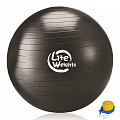 Гимнастический мяч Lite Weights 1869LW 100см, ножной насос, черный 120_120