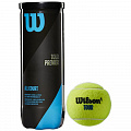 Мячи для большого тенниса Wilson Tour Premier All Court WRT109400, 3 мяча, желтый 120_120