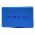 Блок для йоги и фитнеса 23х15х7см UnixFitt YBU200GBE голубой 120_120