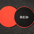 Диски для глайдинга (слайдеры) RED Skill 2 шт, красные 120_120