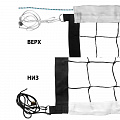 Сетка волейбольная нить 3,5мм профессиональная,трос кевларовый ФСИ FS-V-№8 черный 120_120