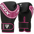 Перчатки детские RDX JBG-4P-6oz розовый\черный 120_120