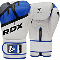 Перчатки тренировочные RDX BGR-F7U-10oz белый\синий 120_120