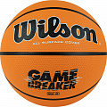 Мяч баскетбольный Wilson GAMBREAKER BSKT OR WTB0050XB6 р.6 120_120