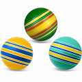 Мяч резиновый детский d15см полосатики Р3-150/По продажа по 8шт 120_120