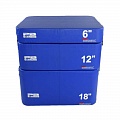 Набор плиобоксов Perform Better Extreme Foam Plyobox Set 3 3401 синий 15 см, 31 см, 46 см, синий 120_120