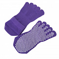Носки противоскользящие, закрытые Bradex SF 0274 фиолетовый 120_120
